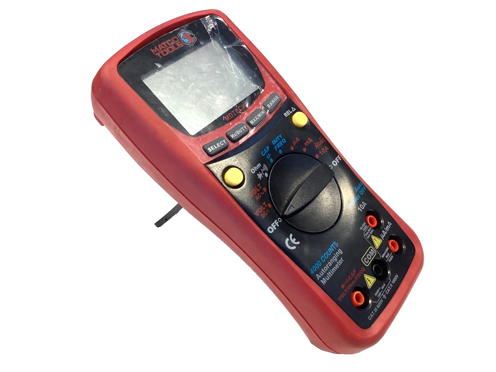 Matco Tools Auto Ranging Digital Multi Meter Kit Leads Pouch Manual MDTECH NICE