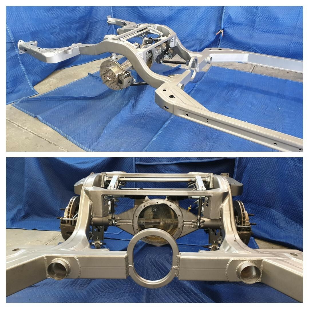 El Camino G-Body Pro Street Drag Tubbed BackHalf 4-Link Chassis Frame Race Ford9