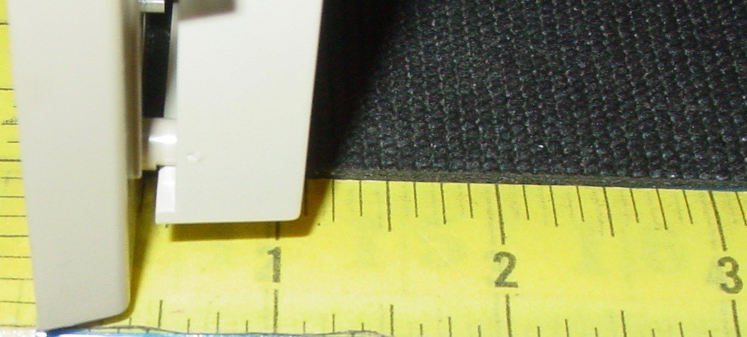 Vintage Honeywell T822D2030 Thermostat 24V Control Heating MCM Art Deco USA NOS