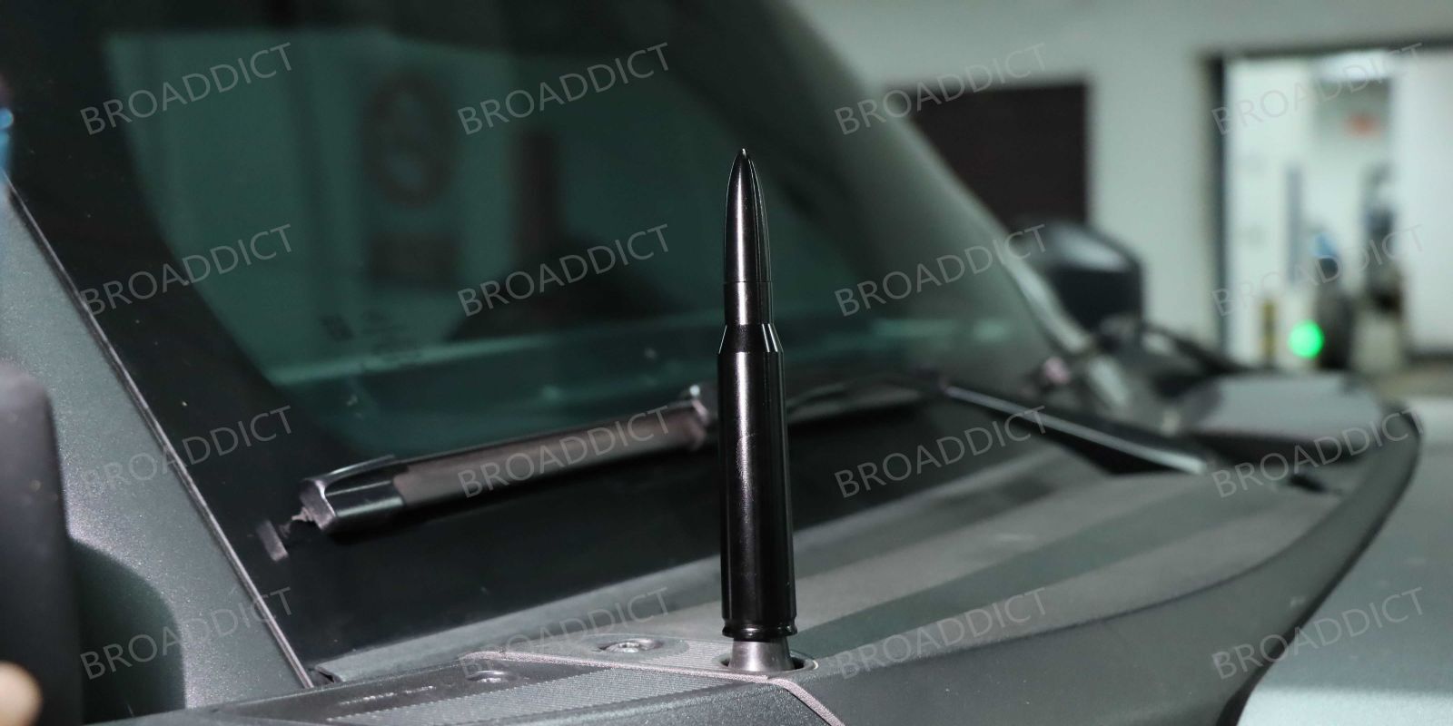 Bullet Antenna 50 Cal Caliber For Truck Dodge Ram 1500 Ford F150 Raptor Bronco