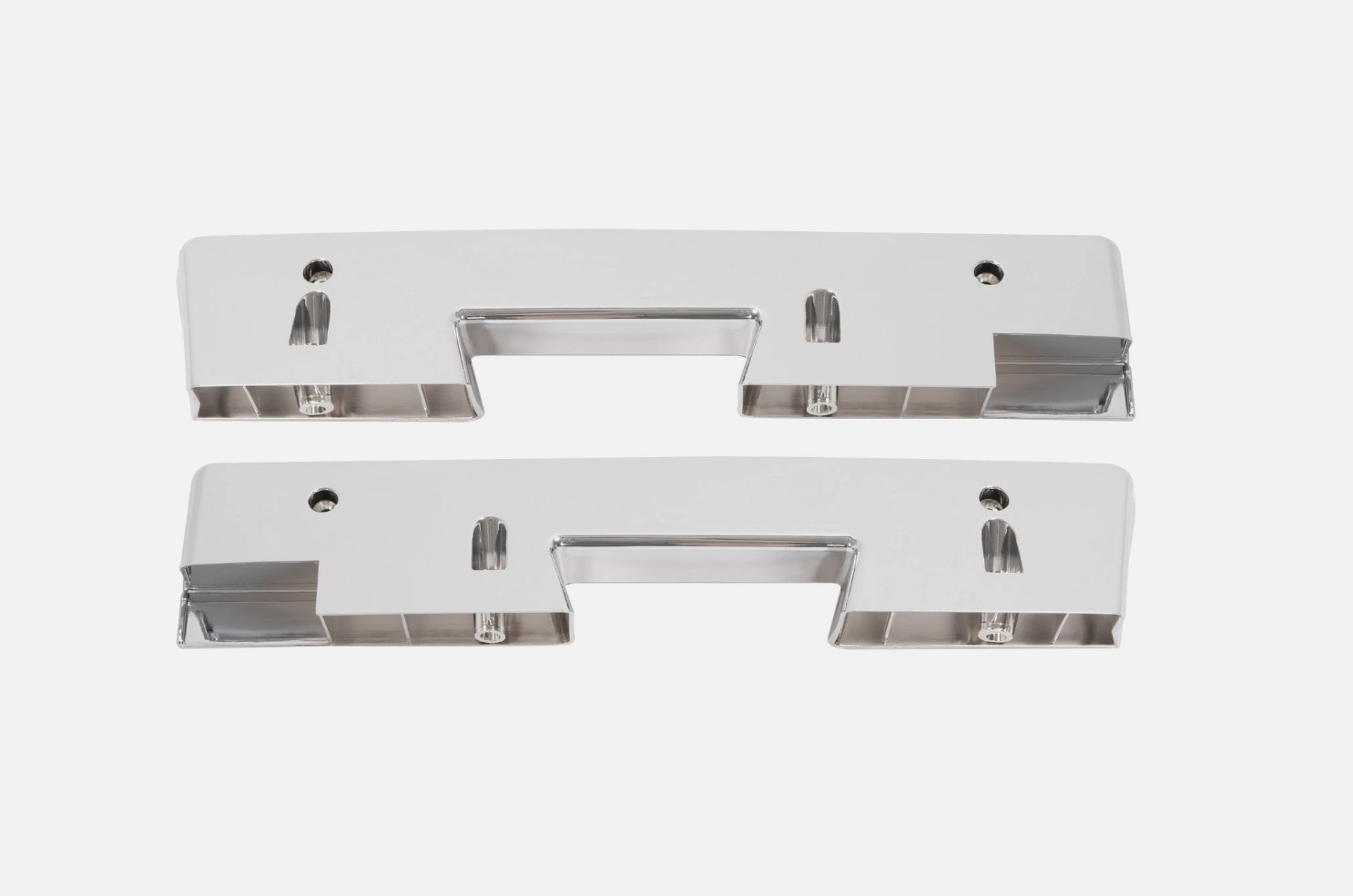 1962 1963 1964 Chevy Impala Arm Rest Bases Chrome 2 Pieces LH RH