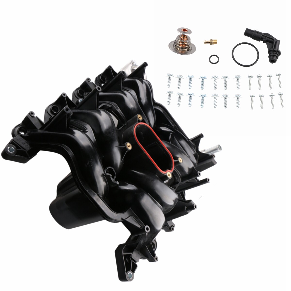 Upper Intake Manifold w/ Gaskets Set For Ford F150-F350 E150-E450 5.4L V8