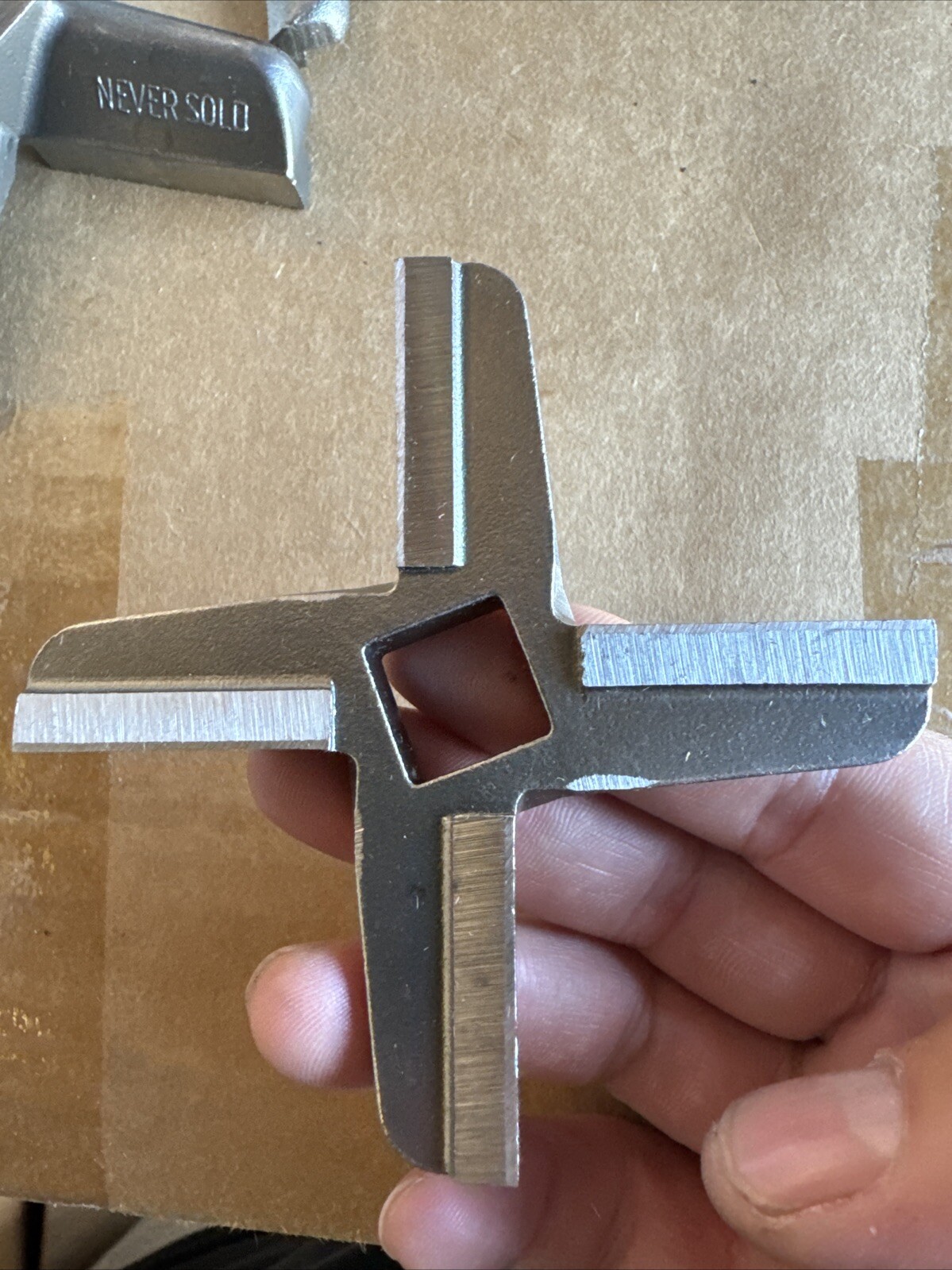 32 COMMERCIAL Meat Grinder Knife blade for Hobart 4732 4332 4532 Berkel 1 Cast