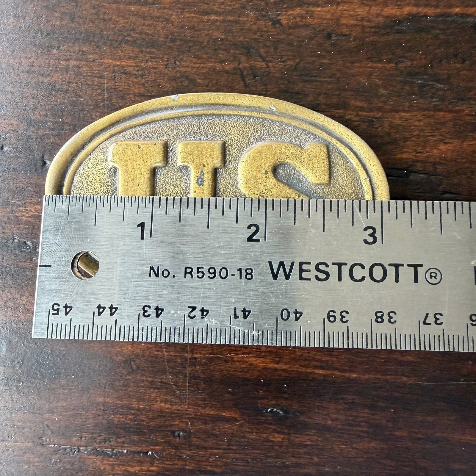 Colorado Silver Star US Belt Buckle USA Brass America 5137