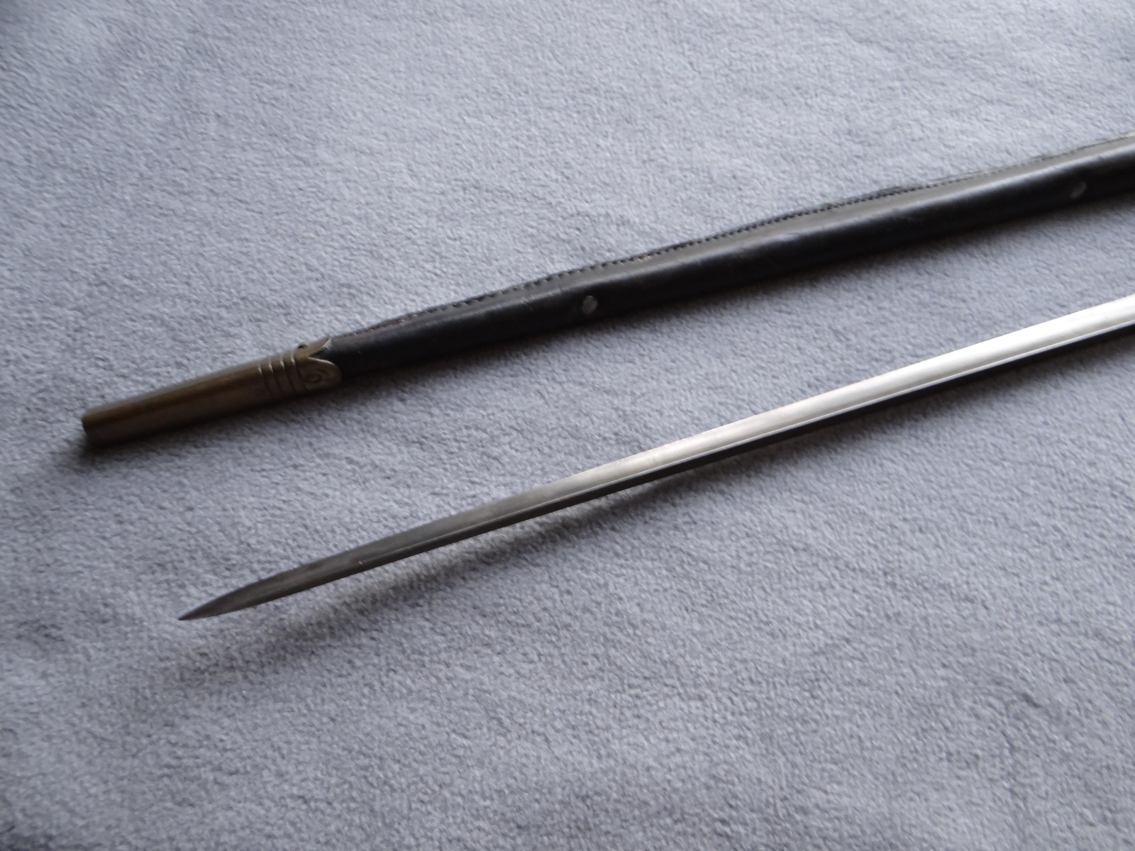 British 303 Caliber Martini Enfield M1895 Socket Bayonet and Scabbard