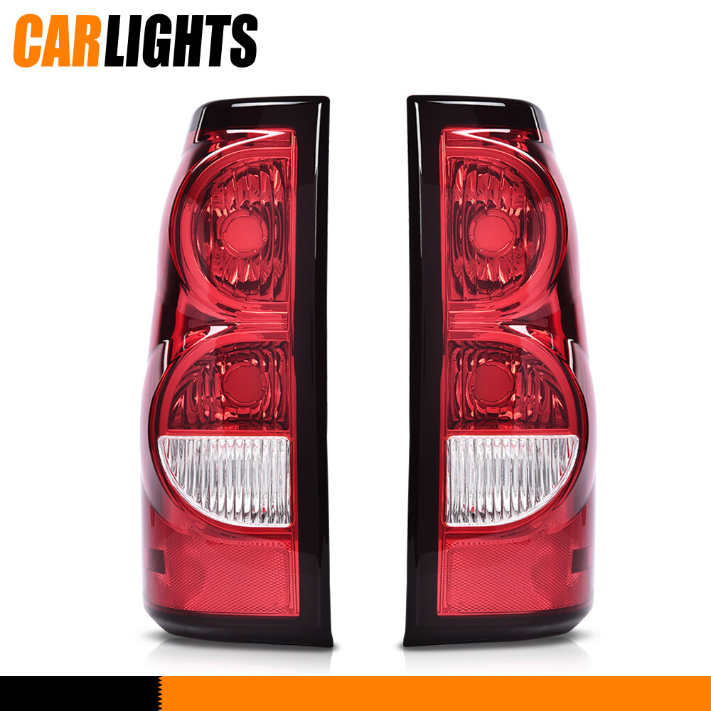 2PCS Tail Lights Fit For 2003-2006 Chevy Silverado 1500 2500 3500 HD Brake Lamp