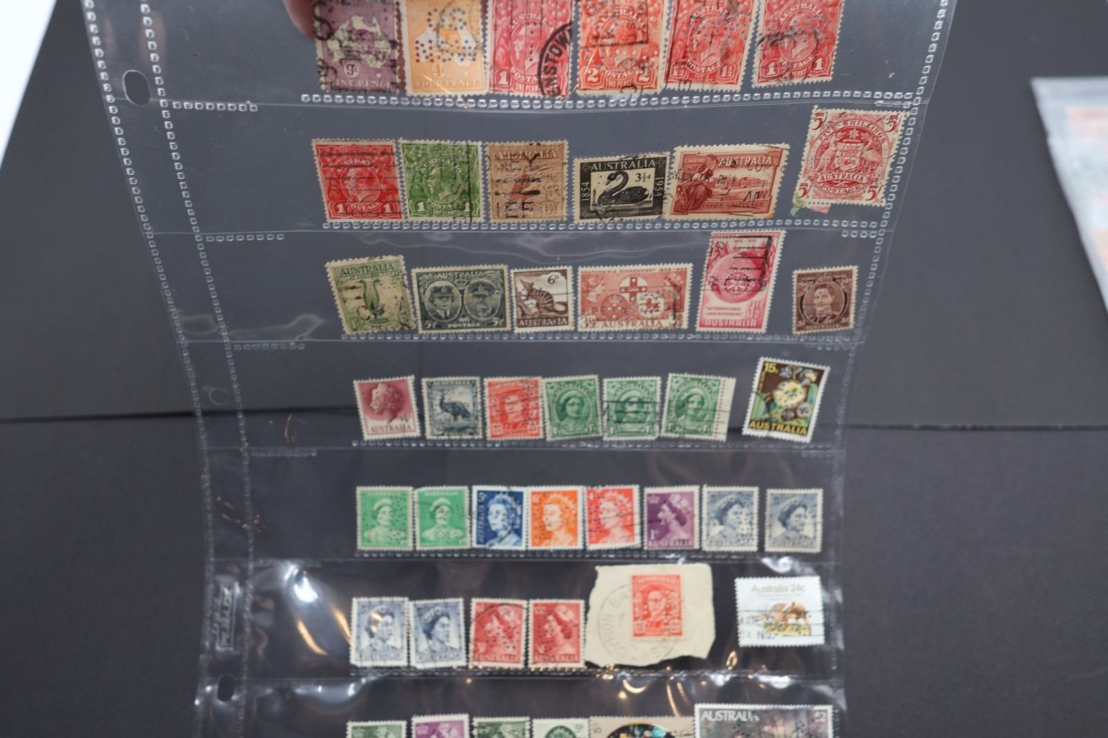 AUSTRALIA PERFIN PAGE LOT OS NSW AH&S AG VG BW&CO DJLTD