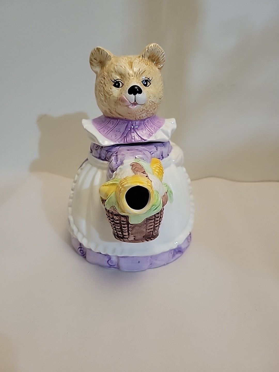 Heritage Mint Honey Bear With Apron Teapot Mama Bear Creamer