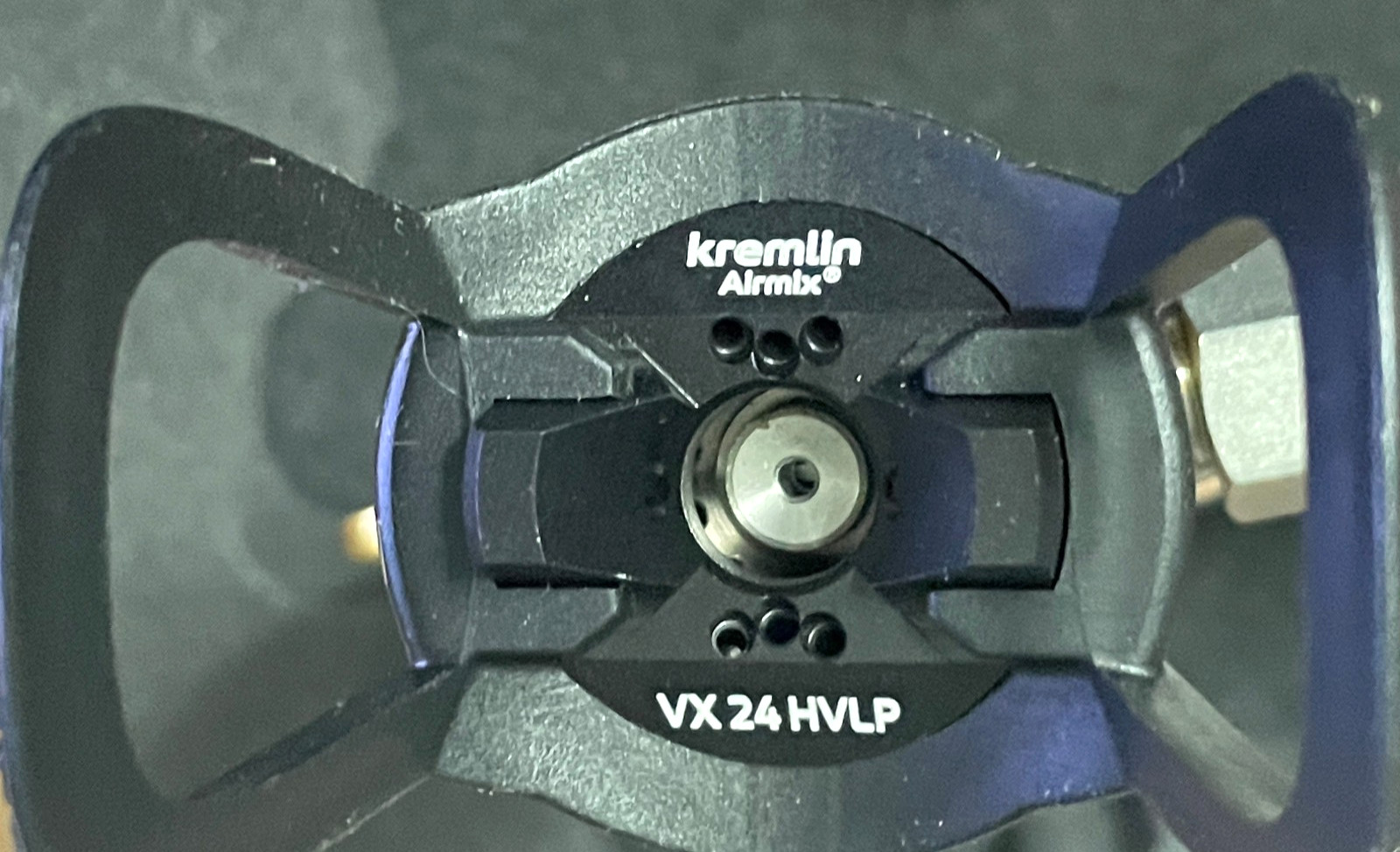 SAMES KREMLIN XCITE AIRMIX SPRAY GUN 120B NIB w/tip aircap fluid swivel-ss seat