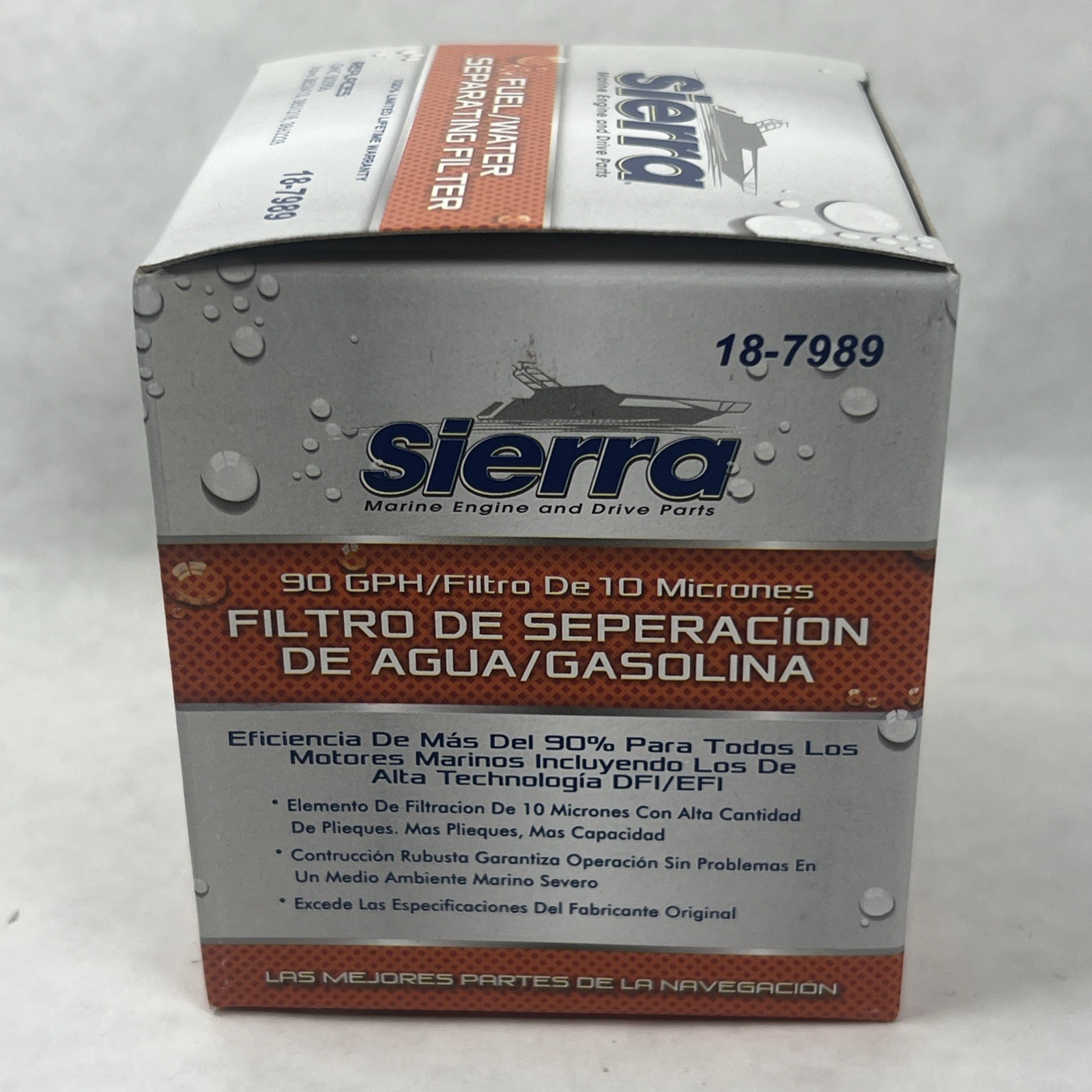 Sierra International 18-7989 Fuel Water Separator Filter. New Sealed.