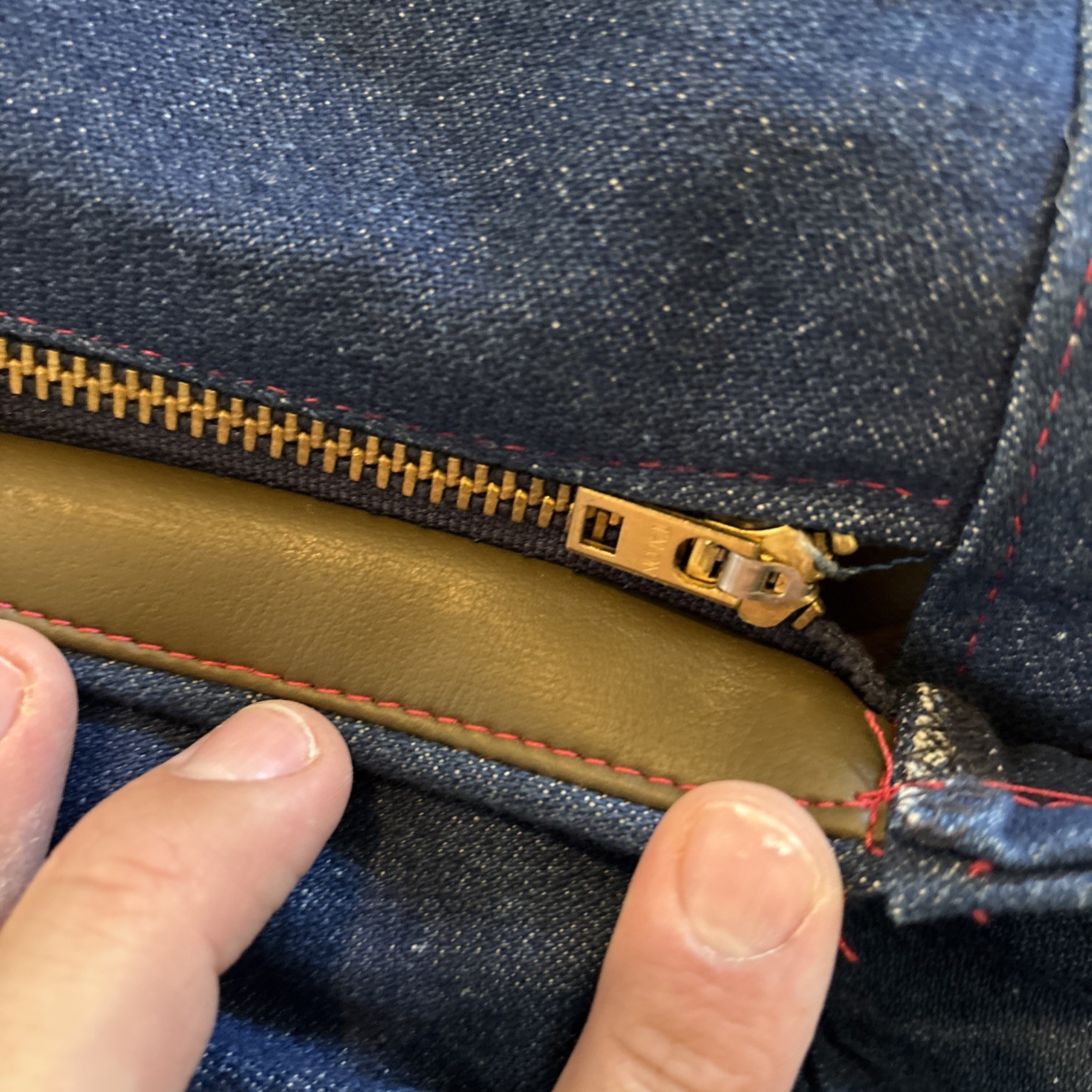 Vintage Mens Red White Blue Uniform Pants Striped Button Fly 40W