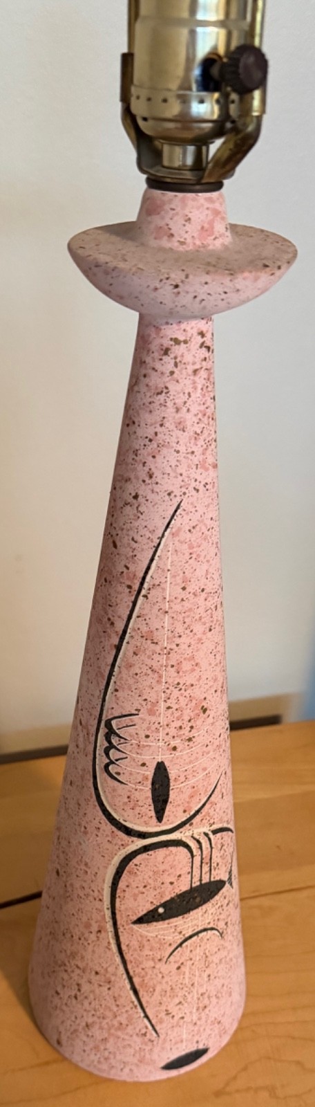 Vintage 50s MCM Fish Mobile Tye Cali Lamp Mid Century Modern Lighting Atomic Era