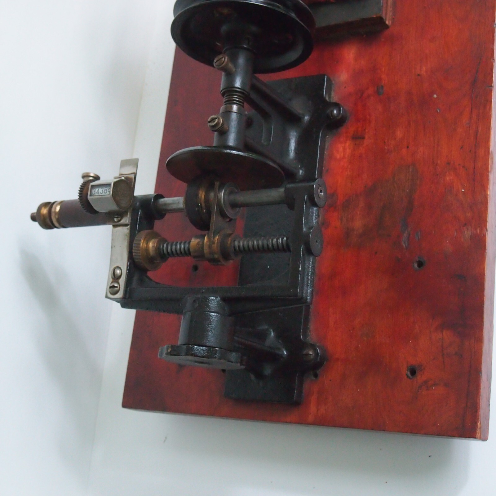 16.5" Antique CENCO Wire Winder Machine Vintage Tool Scientific Coil Maker