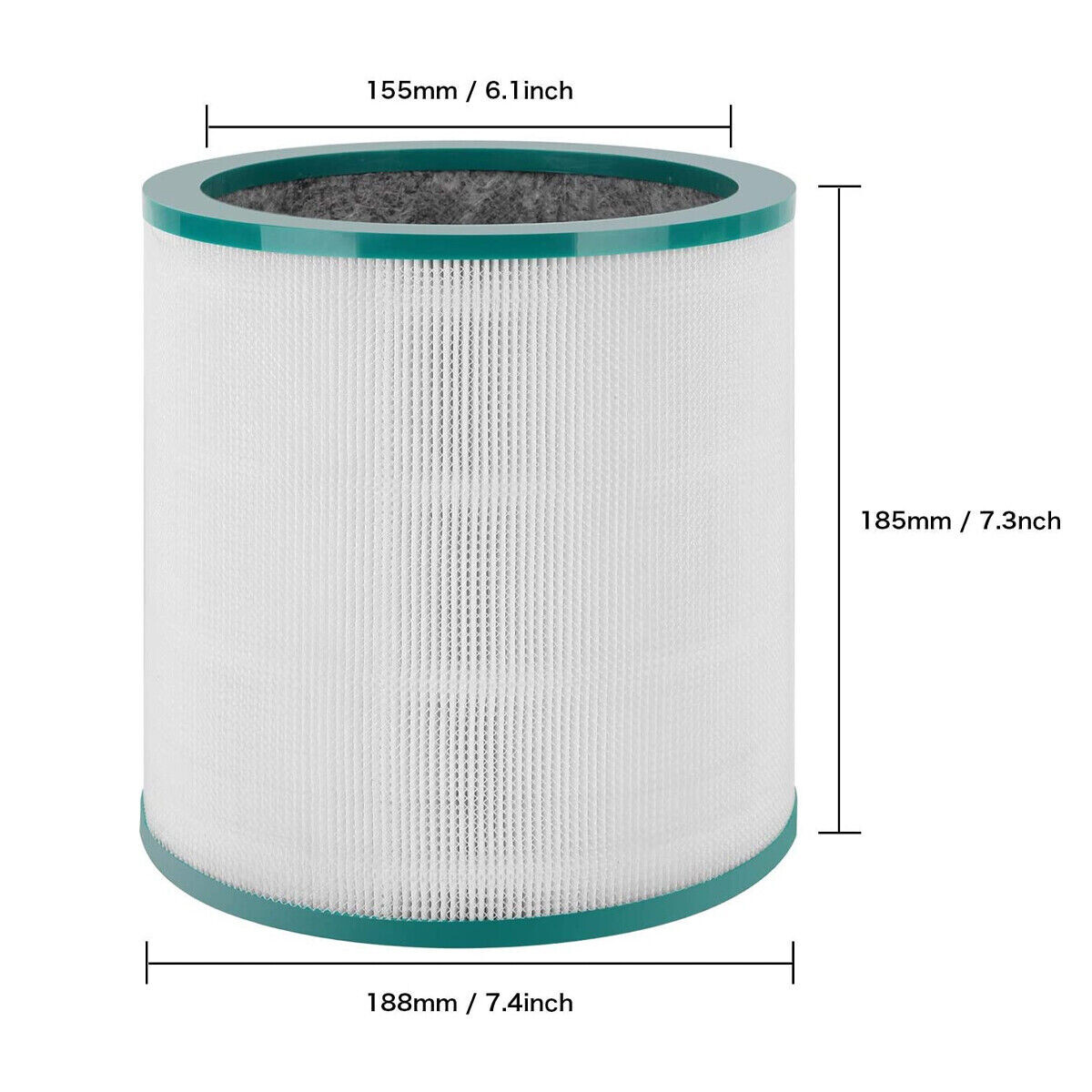 Replacement Filter for Dyson Tower Fan Air Purifier TP01 TP02 TP03 AM11 BP01