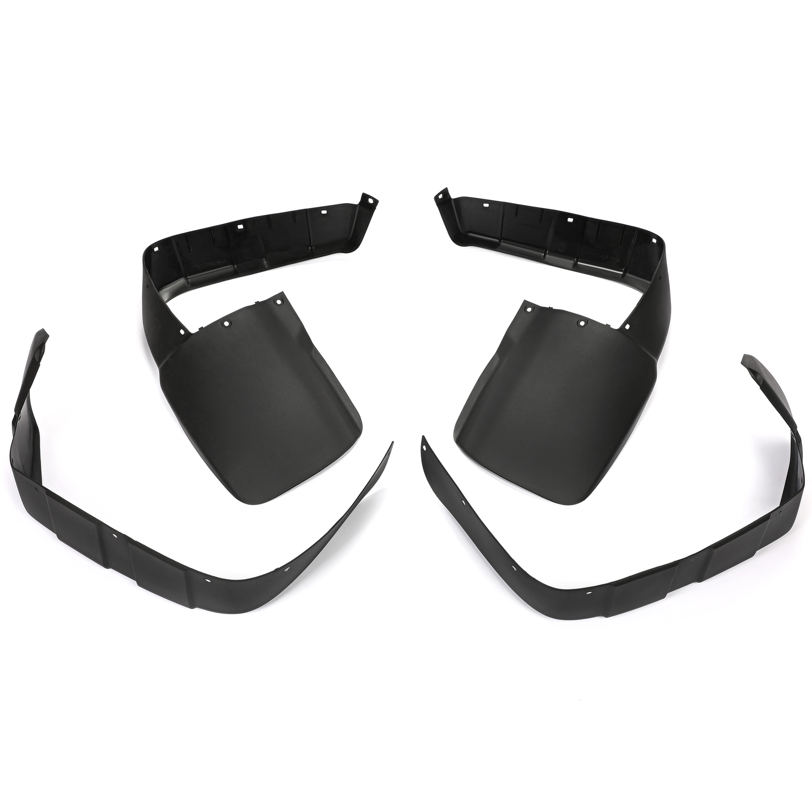 Black Fender Flaps Mud Splash Guards For Honda FourTrax TRX300 TRX 300 FW 96-00
