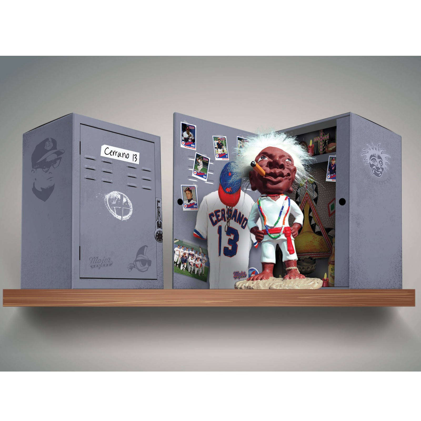 Jobu Officially Licensed (Major League) Movie Replica 10" Figure