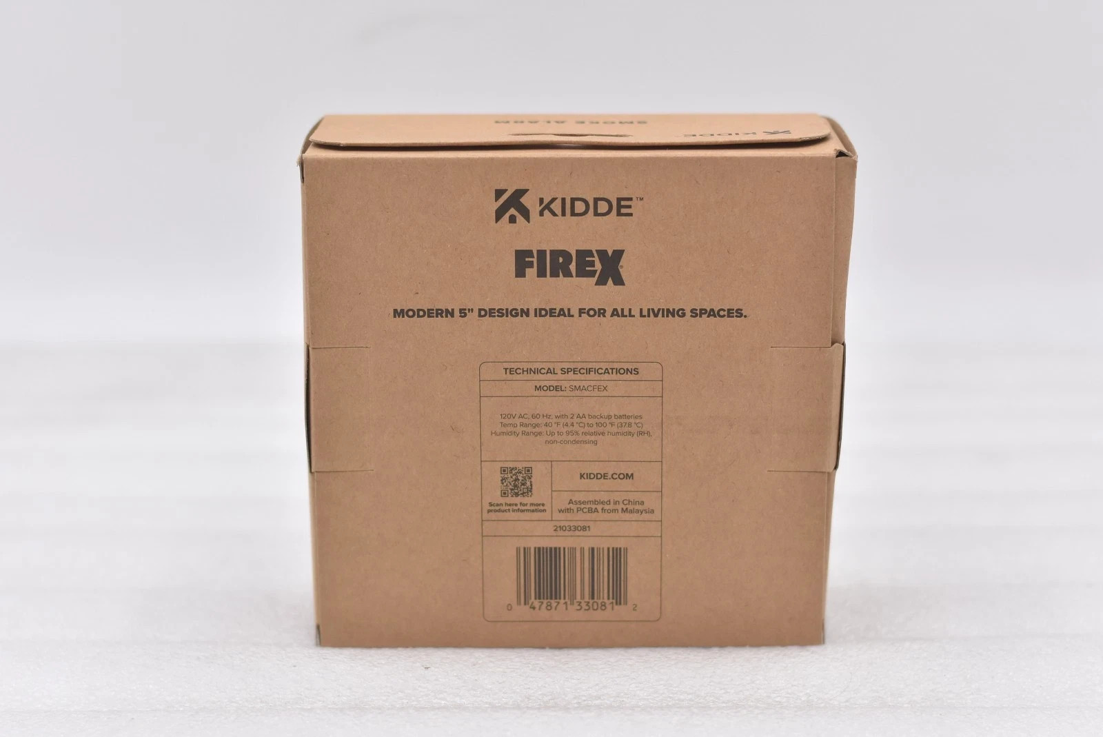 Kidde FireX Smoke Alarm - White (21033081)