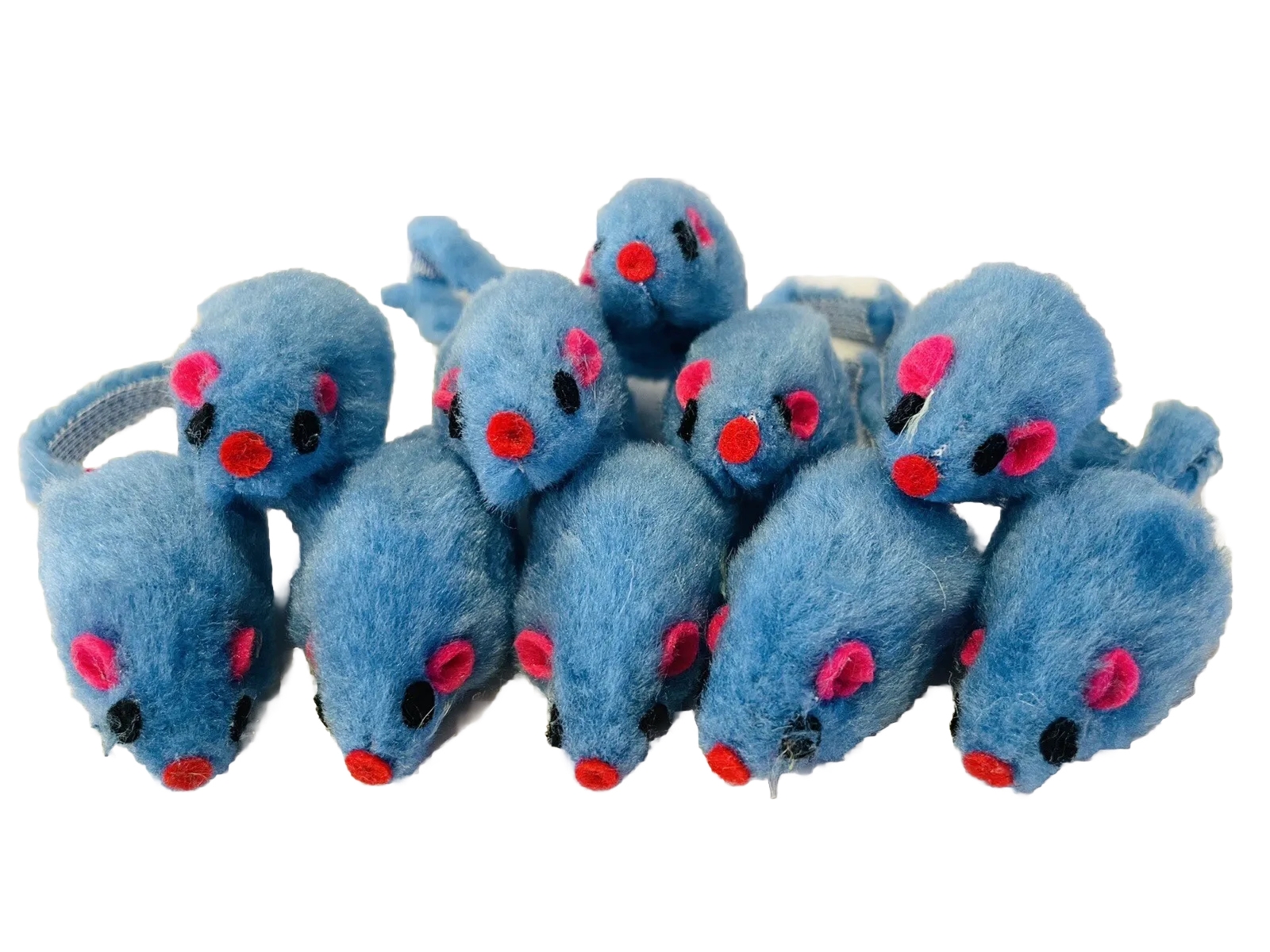 Cat Toy Rattling Fuzzy Mice w Tail 5 10 15 20 25 30 40 50 60 100 ct
