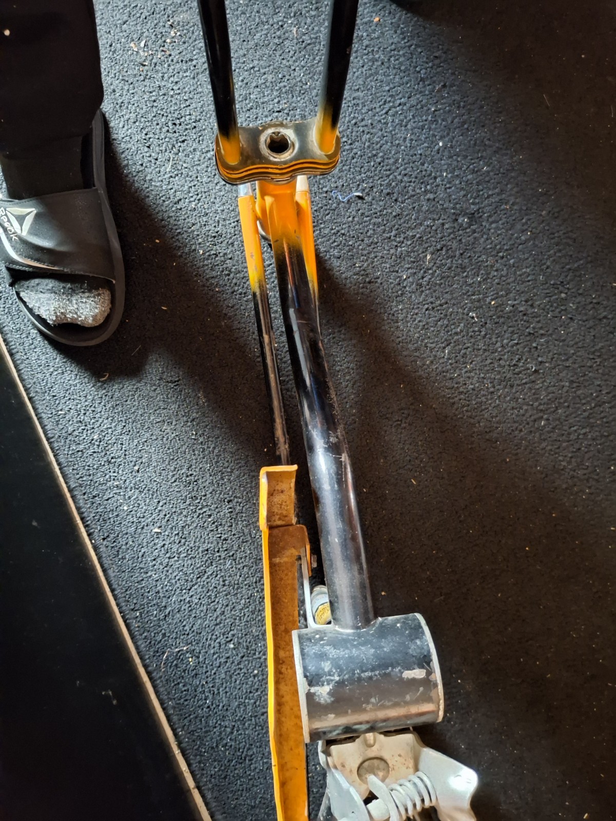 Huffy Muscle Bike 20" Frame Set Og Paint Cheater Slick Dragster Gremlin