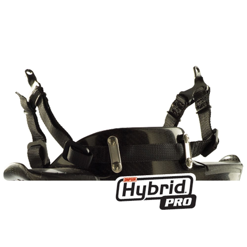 Simpson Head and Neck Restraint Tether HYM61DE; Hybrid M61 Dual End Fitting