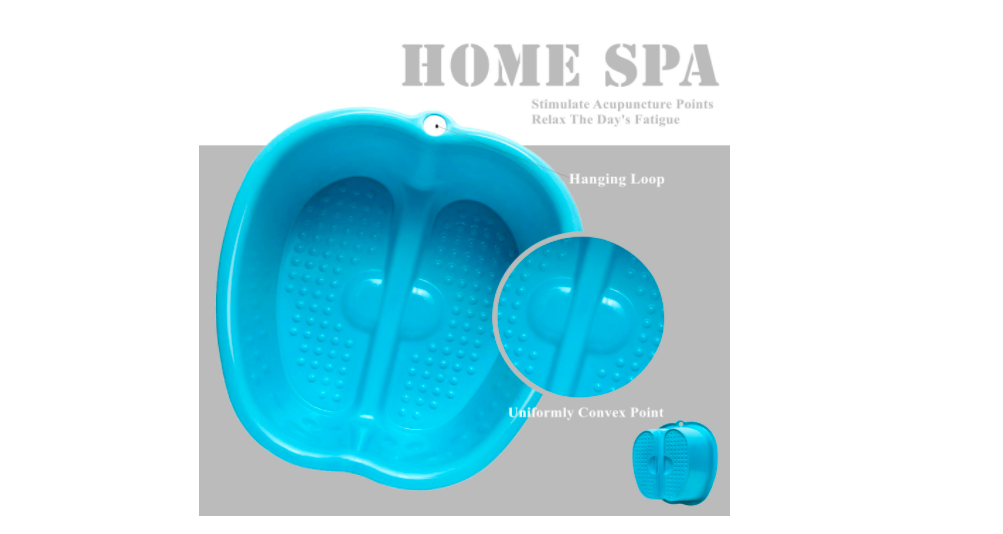 Foot Soaking Bath Home Feet Spa Tub Wash Basin Leg Bucket Pedicure Detox Massage