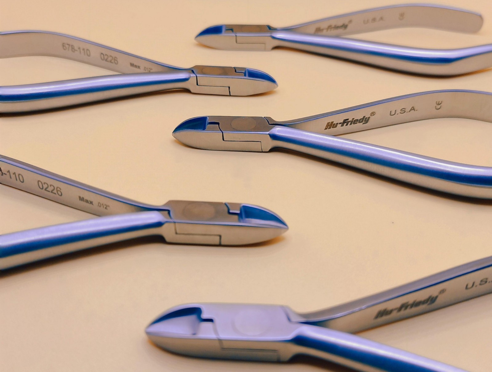 Hu-Friedy Micro Cutter Orthodontic Pliers 678-110 | Set of 5Pcs