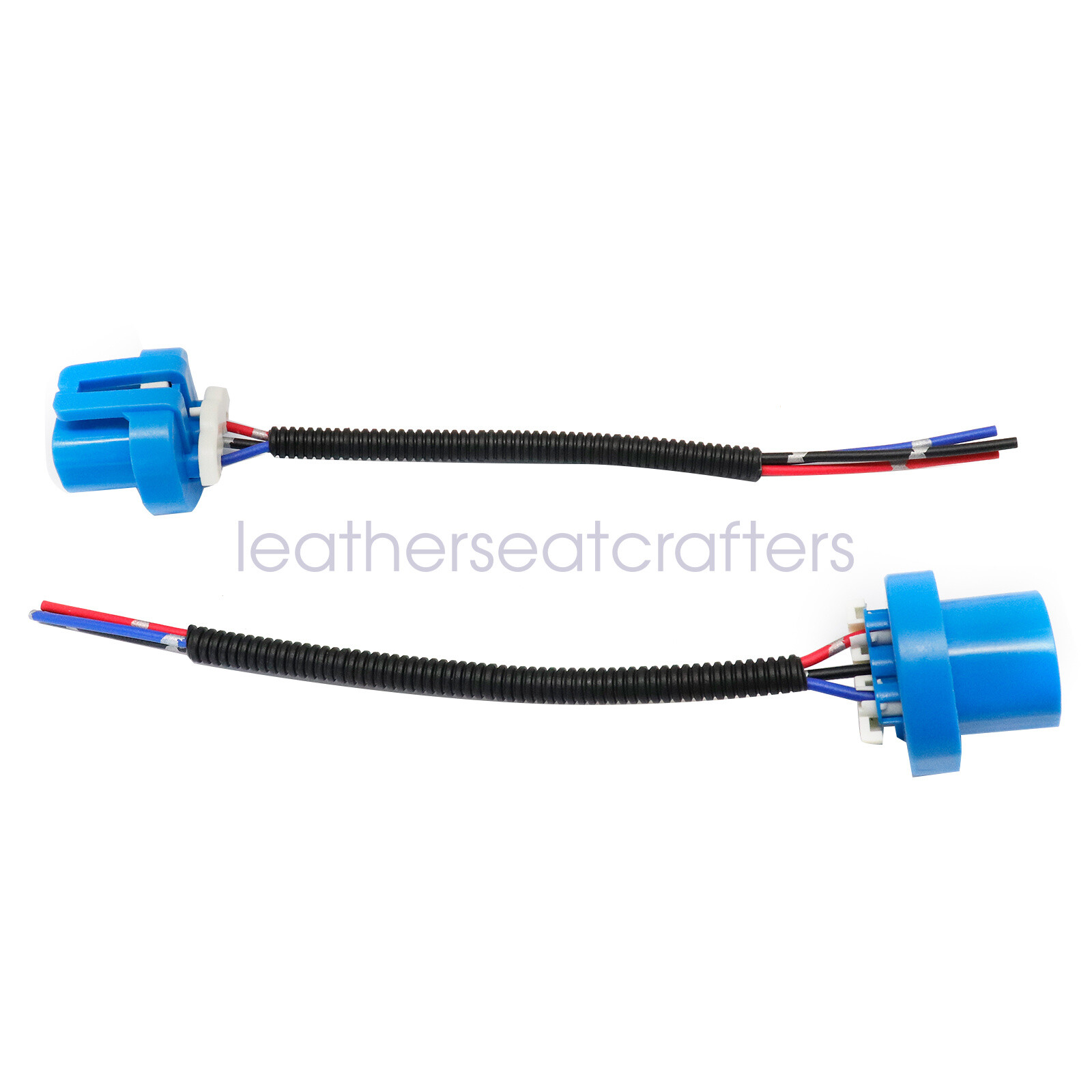 2PCS Wire Pigtail Female P 9007 HB5 Head Light Connector Adapter Harness Socket