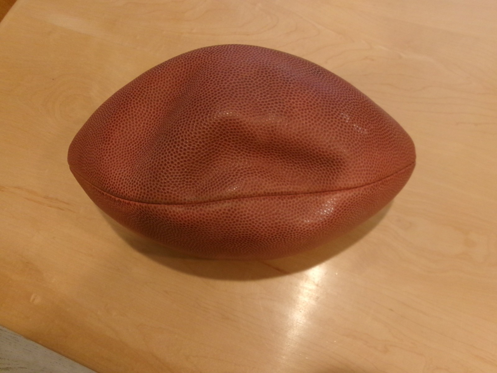 1990 game used Wilson official World League Football Mike Lynn president