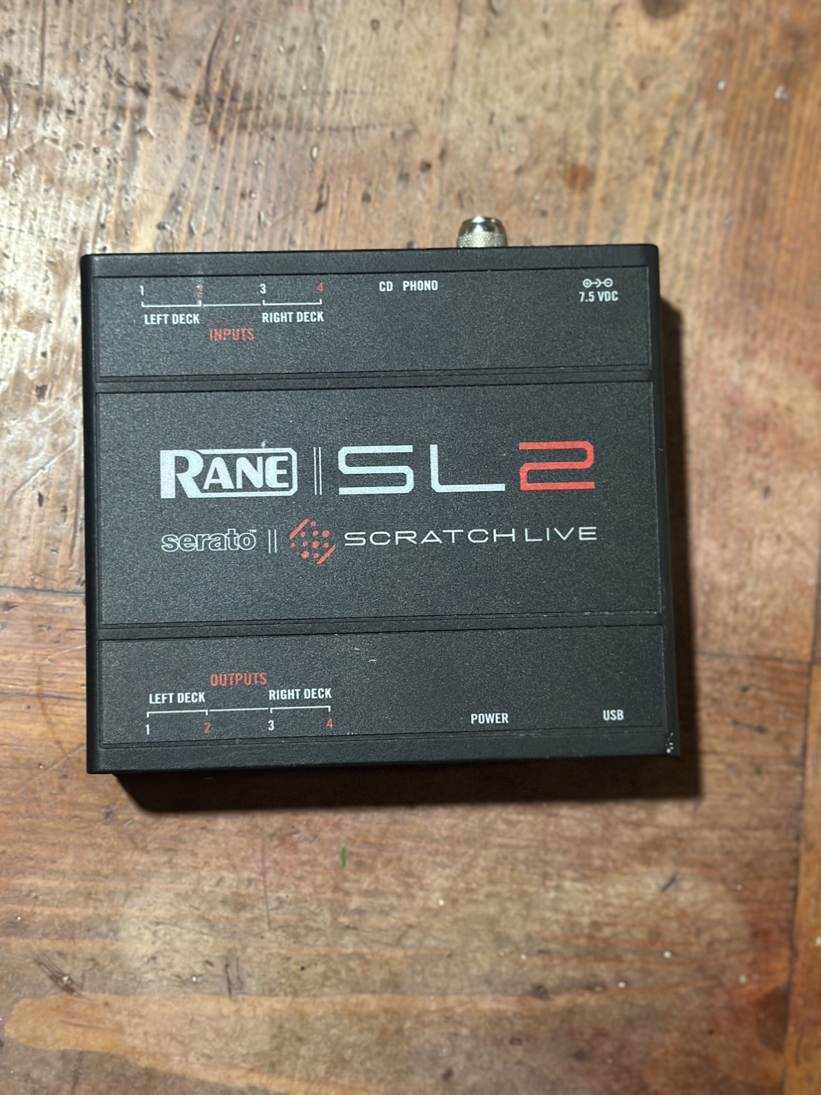 Rane Serato SL2 - Scratch Live - DJ audio interface