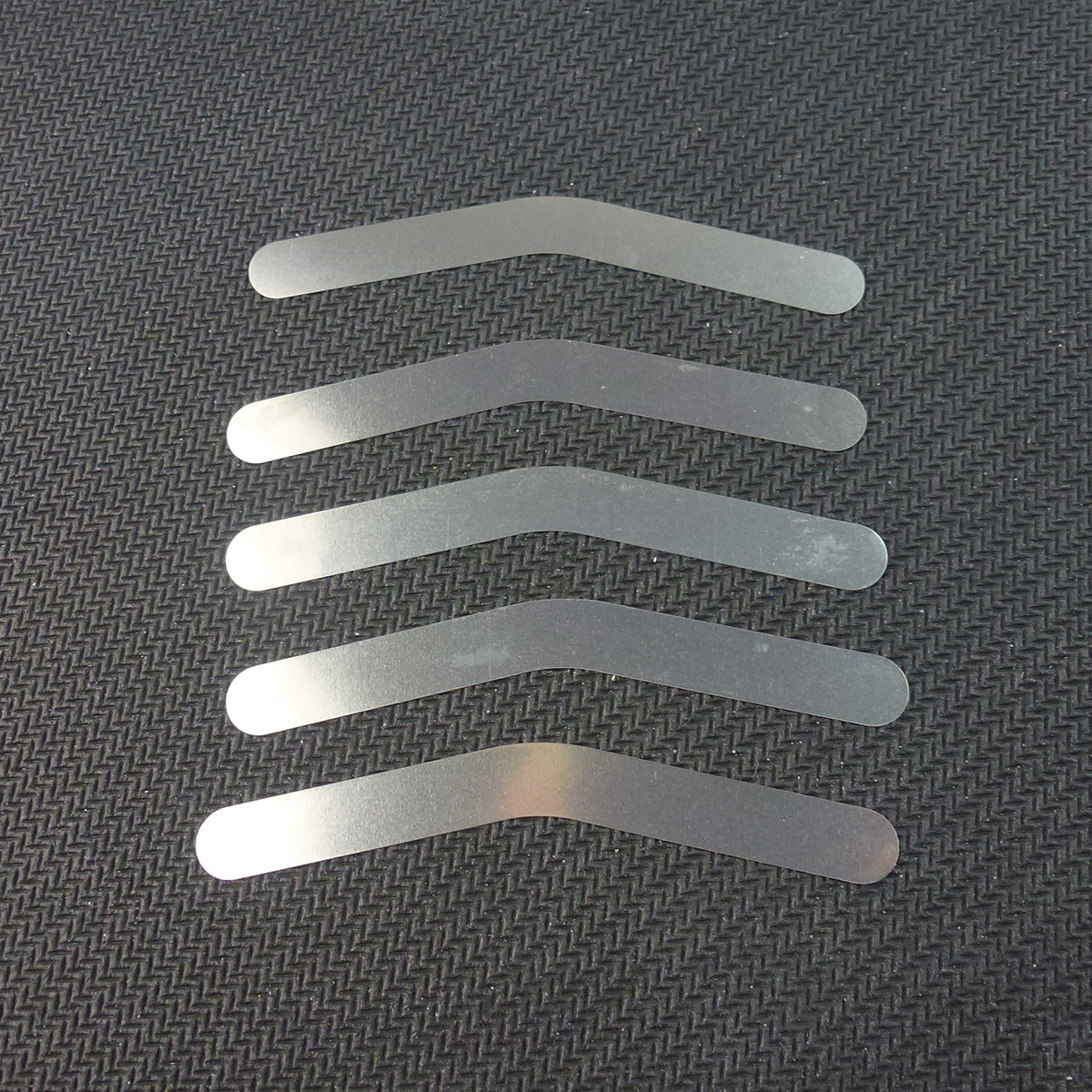 144X EASYINSMILE Dental Tofflemire Stainless Steel Matrix Bands0.015'0.04mm #1-4