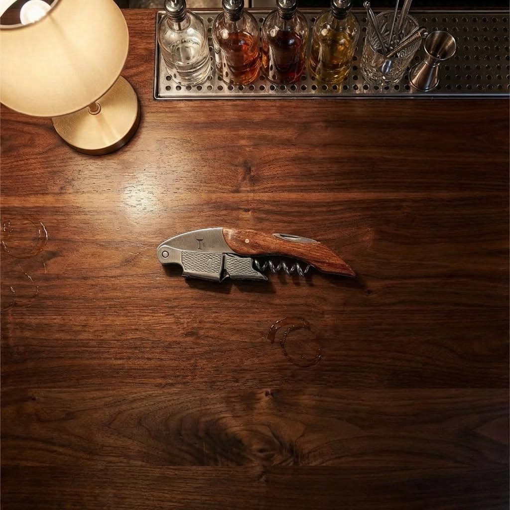 Wino Wine Key! - Professional Sommelier's Corkscrew Small, French Oak