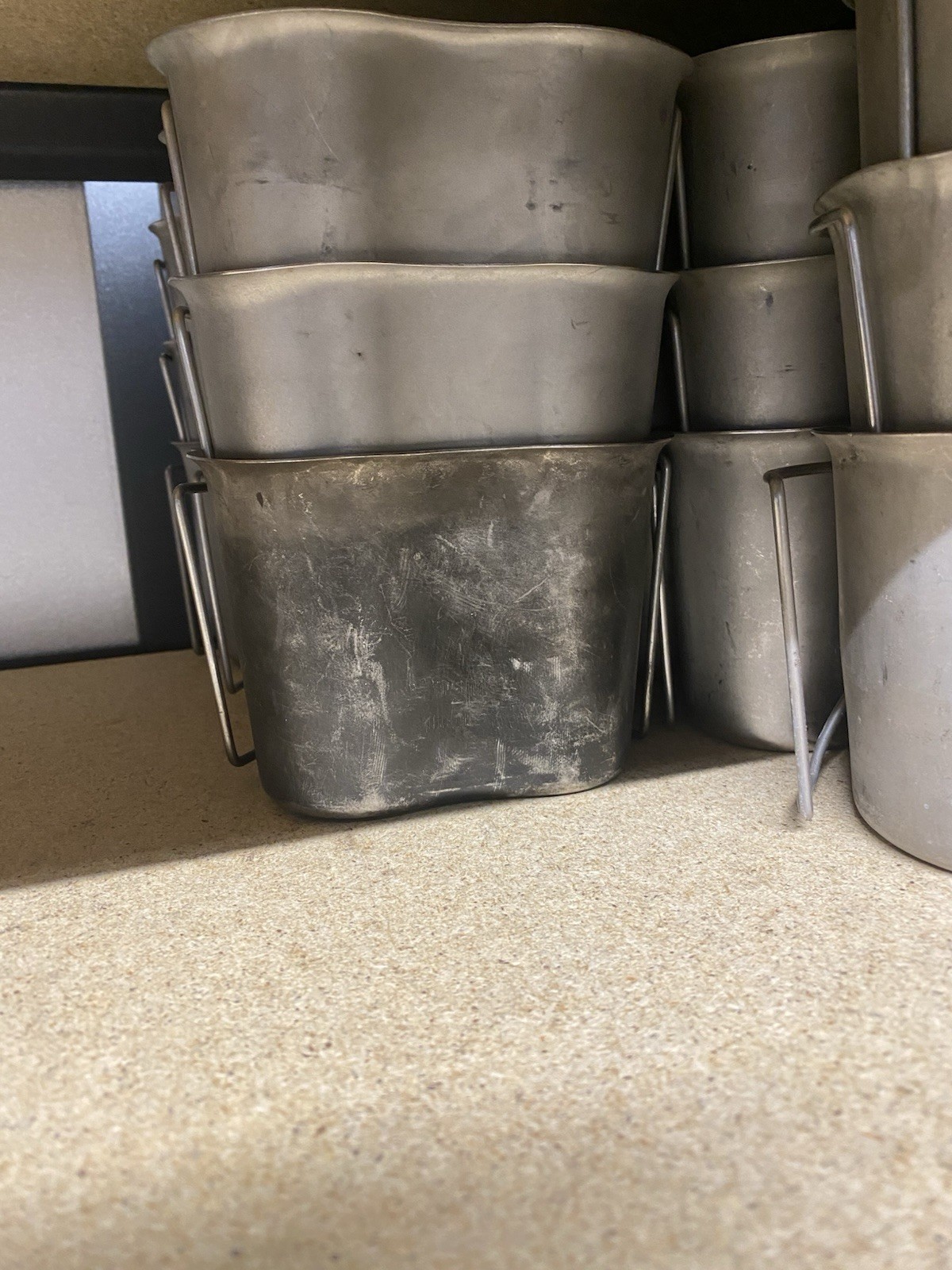 USGI Wire Handled Canteen Cup For 1 Quart Canteen