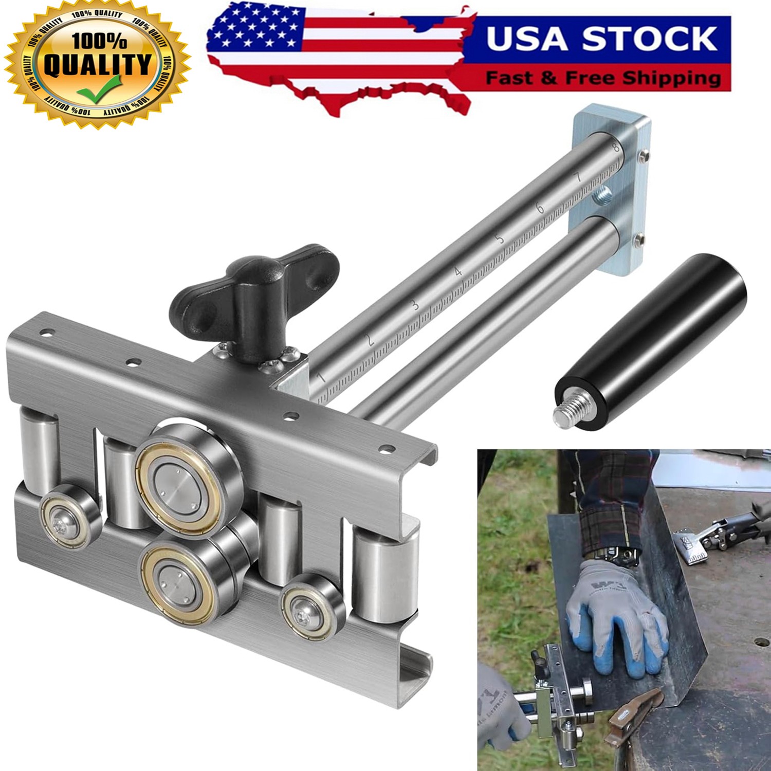 Adjustable Sheet Metal Bending Tool 2204 Uni Bender Bending Height From 3/8"-8"