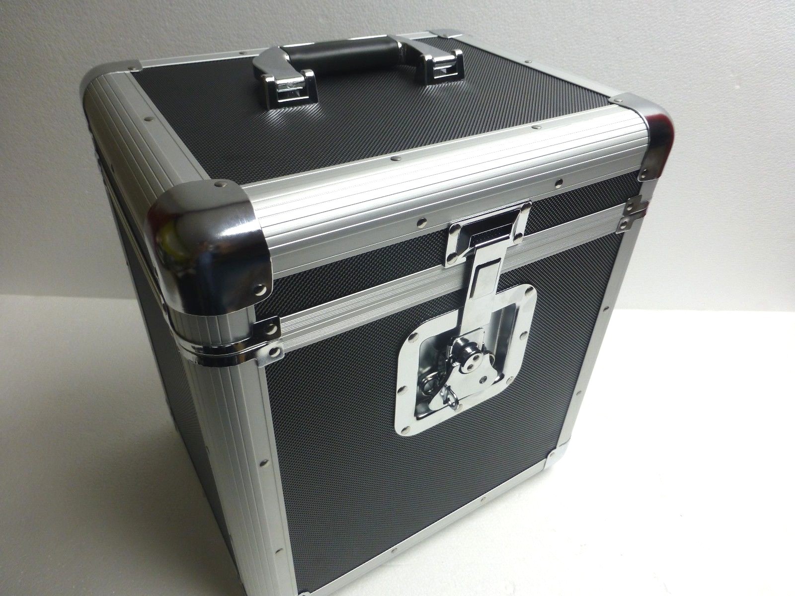 12" or LP Record Box Euro Style Case Holds Up To 70 Vinyl Records