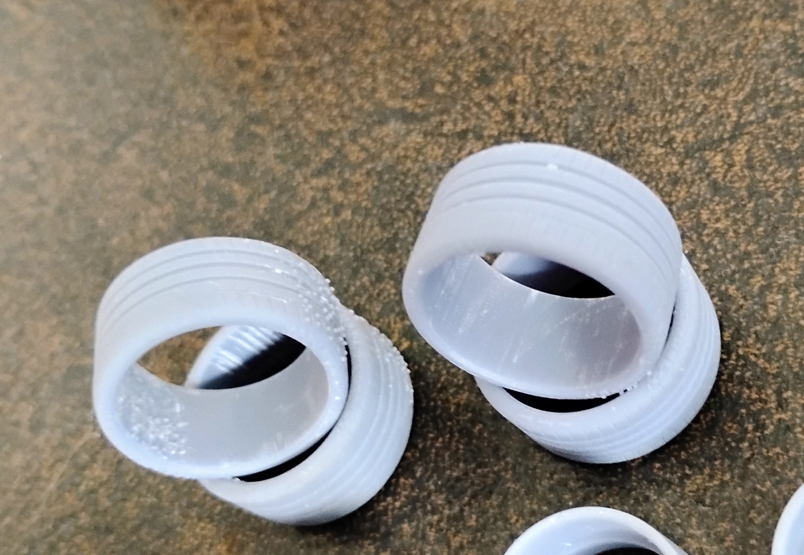 1/24 Scale Resin 20" American Racing Wheels & Michelin Tires 3d Printed