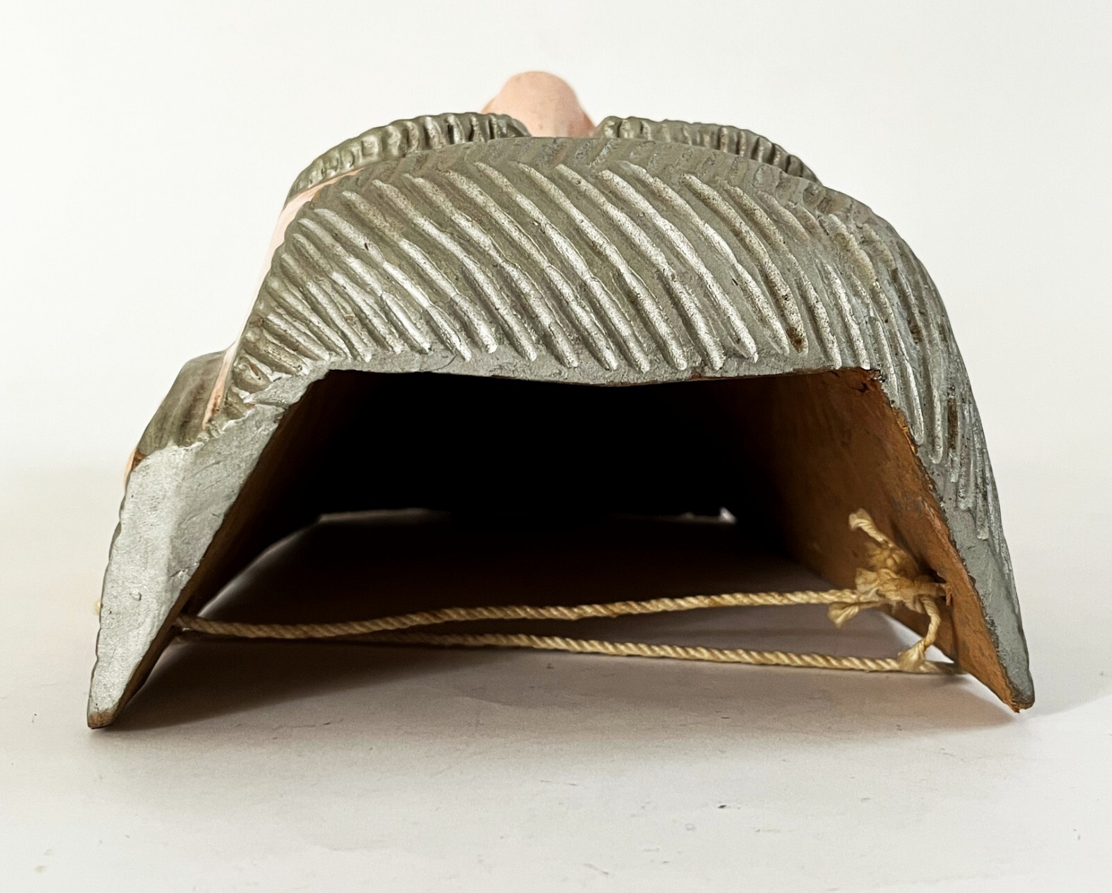 MEXICAN MICHOACAN FOLK ART HAND CARVED PASTORELAS ERMITANO HERMITANO DANCE MASK