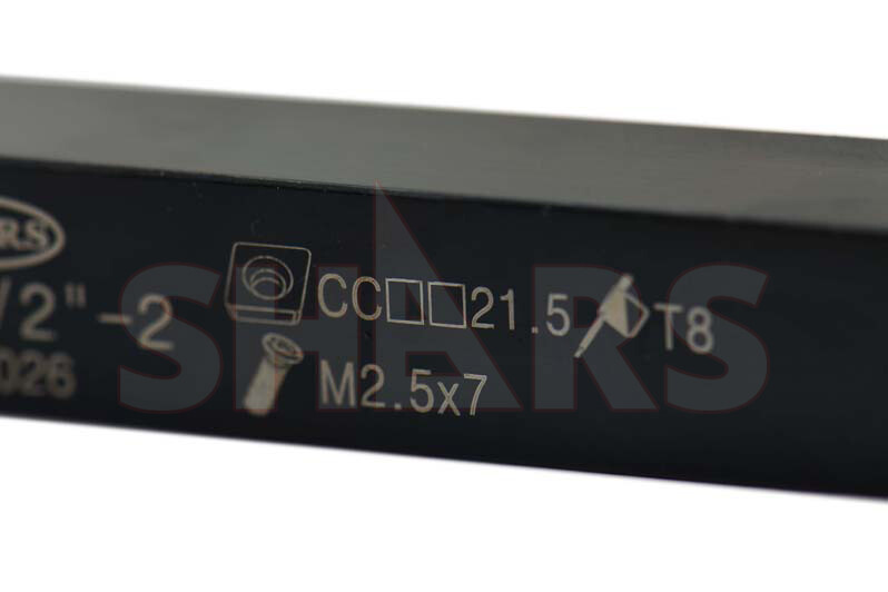 SHARS 7PCS 1/2" INDEXABLE TURNING THREADING LATHE TOOL + INSERT + Certificate S]