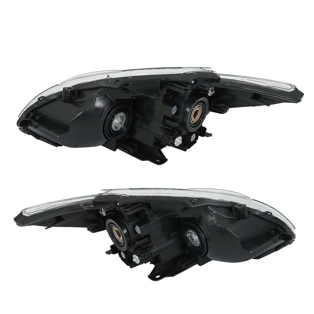 For 2012-2014-2015 Toyota Prius Headlight Halogen Right&Left Side Chrome Housing