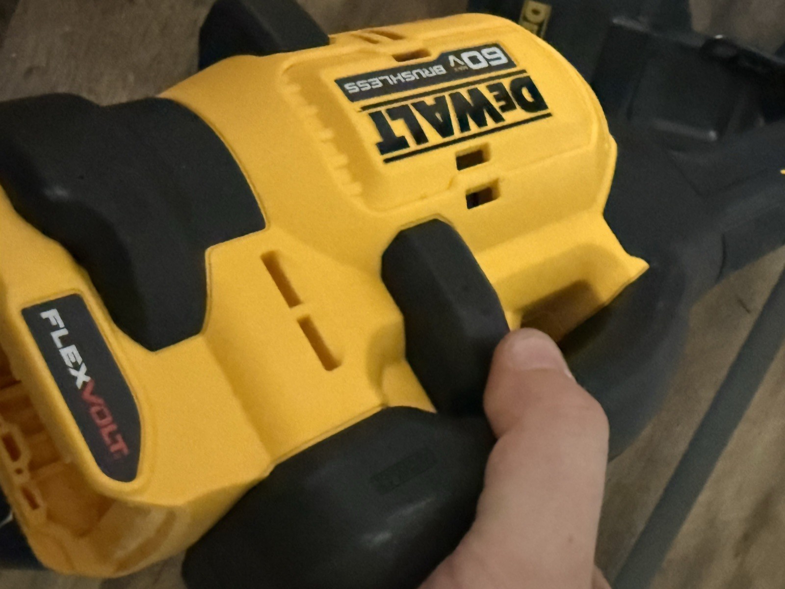 DEWALT 60V MAX Brushless Attachment Capable String Trimmer Tool Only (DCST972B)