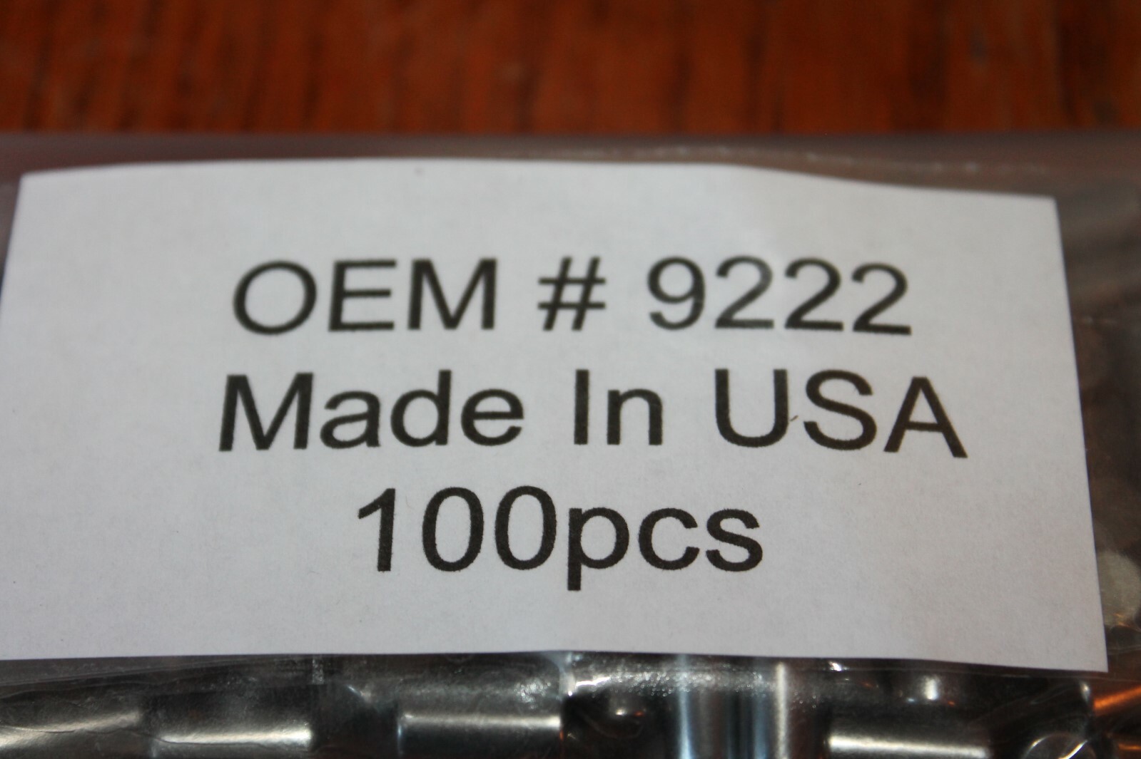 Bag Of 100 Crankcase Roller Bearings Harley Davidson Part #9222A 1930-1986 USA