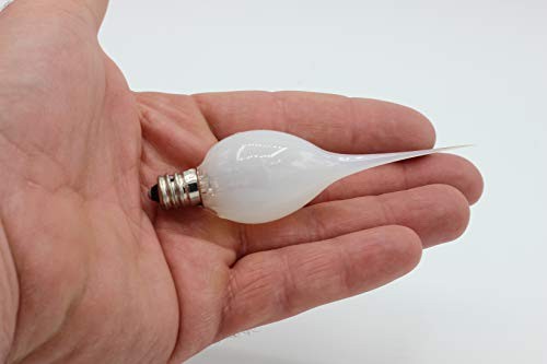 6-Pack, Incandescent Silicone Dipped Candle Light Bulbs, 7 Watt, Longer Life