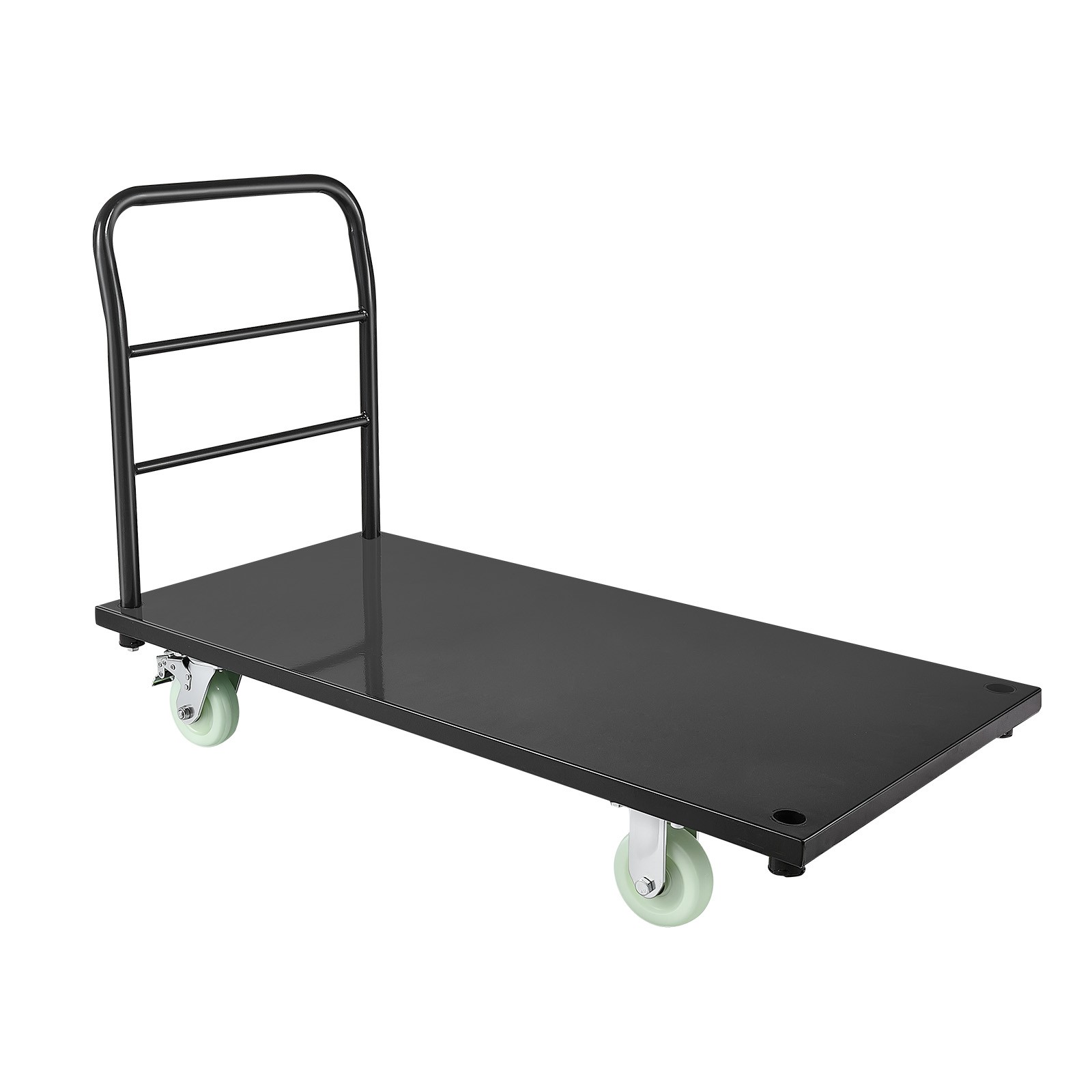 Uimoso Heavy Duty Industrial Platform Cart with 2000 lbs Capacity and Wheels