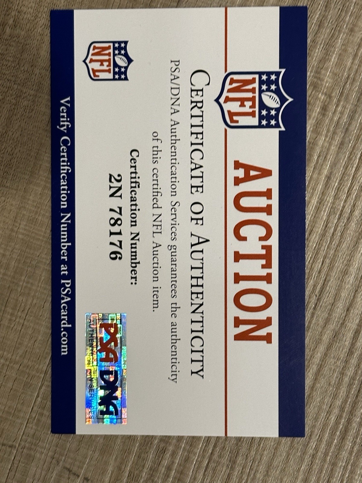 Indianapolis Colts Team Issued Football Deon Cain Autograph COA