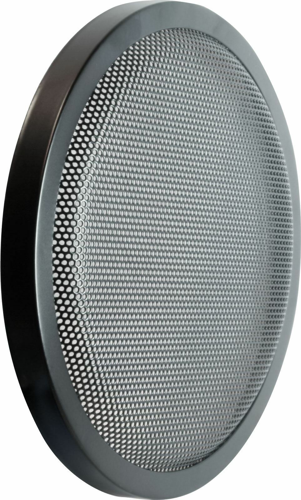 8" 8 Inch Mesh Metal Speaker Grill with Double Rings Subwoofer Black