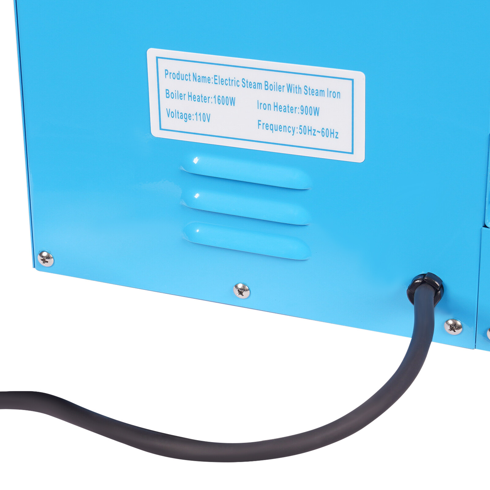 Electric Steam Iron with Boiler for Dry Cleaner Curtain Blue 110V Commercial