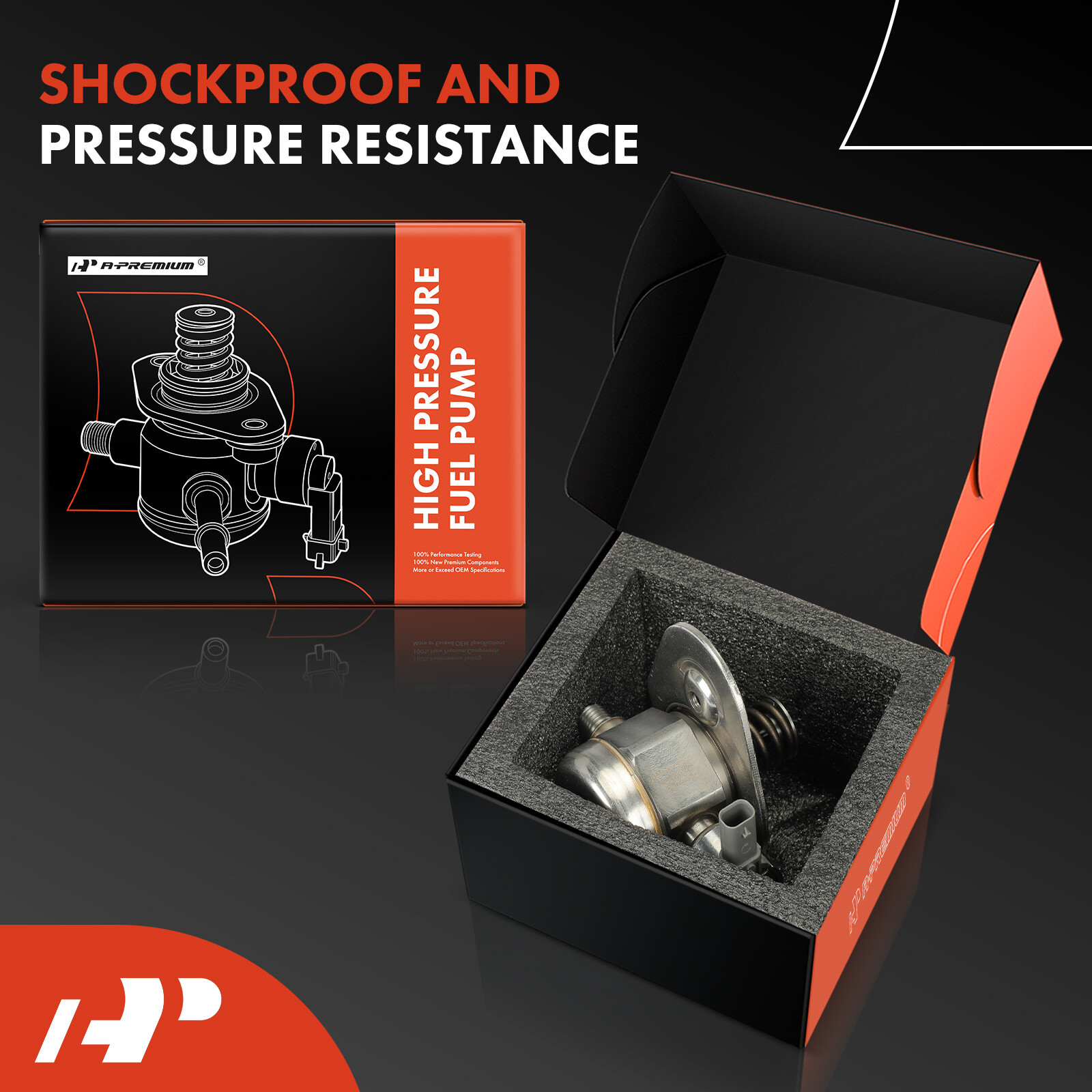 High Pressure Fuel Pump for BMW 550i 550i GT 650i 750i xDrive 750Li M6 V8 4.4L