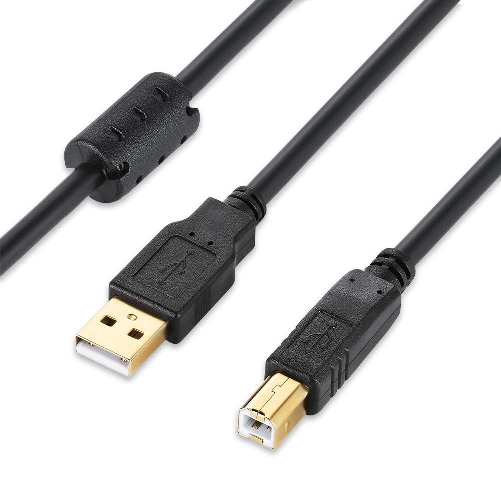 NEW 6Ft, USB 2.0 A TO B High Speed Printer Scanner Premium Cable Cord, FreeShip