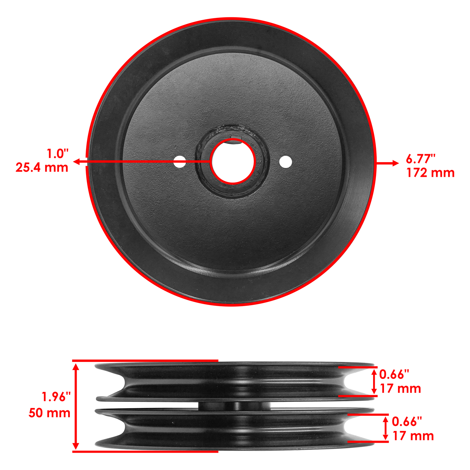 60" Deck Spindle Pulley Blade Belt Kit for Gravely 991038 991041 991055 991057