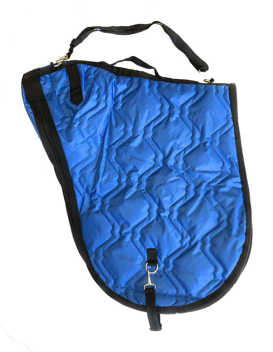 English Padded Saddle and Bridle Carrier Set