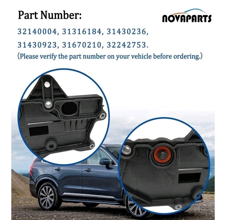 32140004 PCV Valve Oil Trap for Volvo XC90 XC60 S60 S80 S90 V60 V90 XC40 XC70